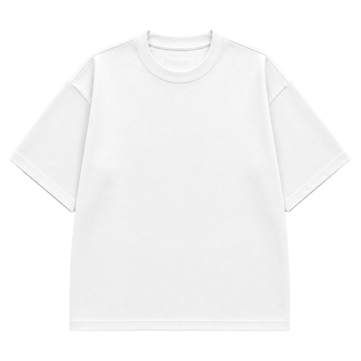 300GSM Heavyweight Cotton Crew Neck T-Shirt 1