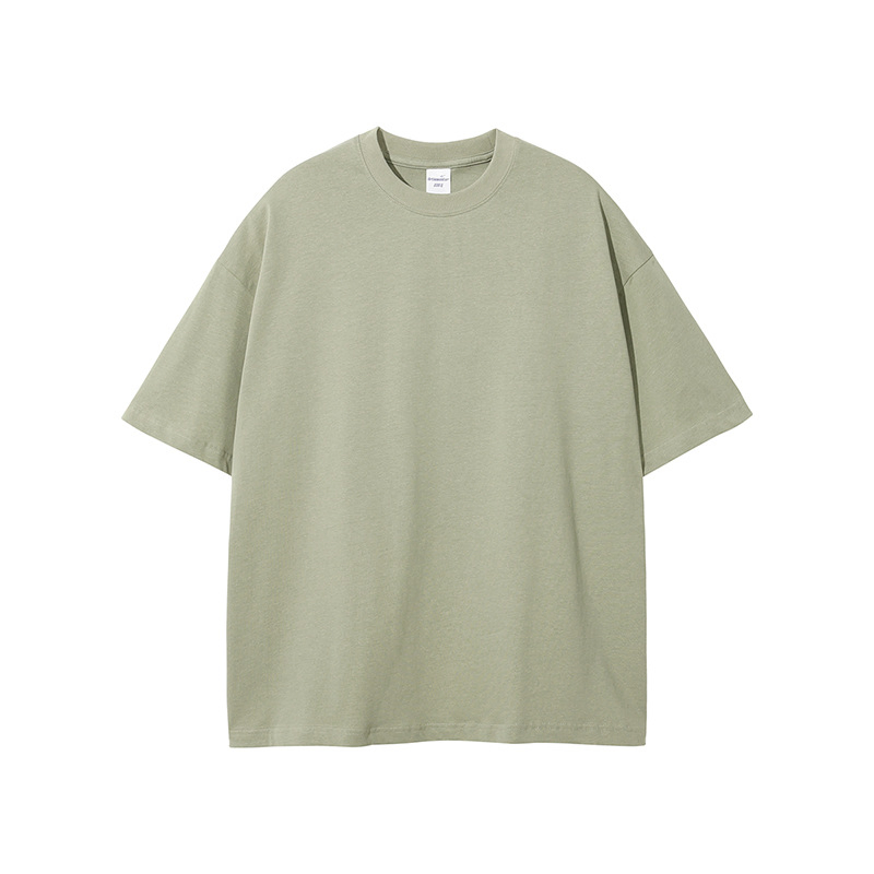 Custom Cotton Logo T-Shirt Oversize Puff Print - Wholesale Price 6