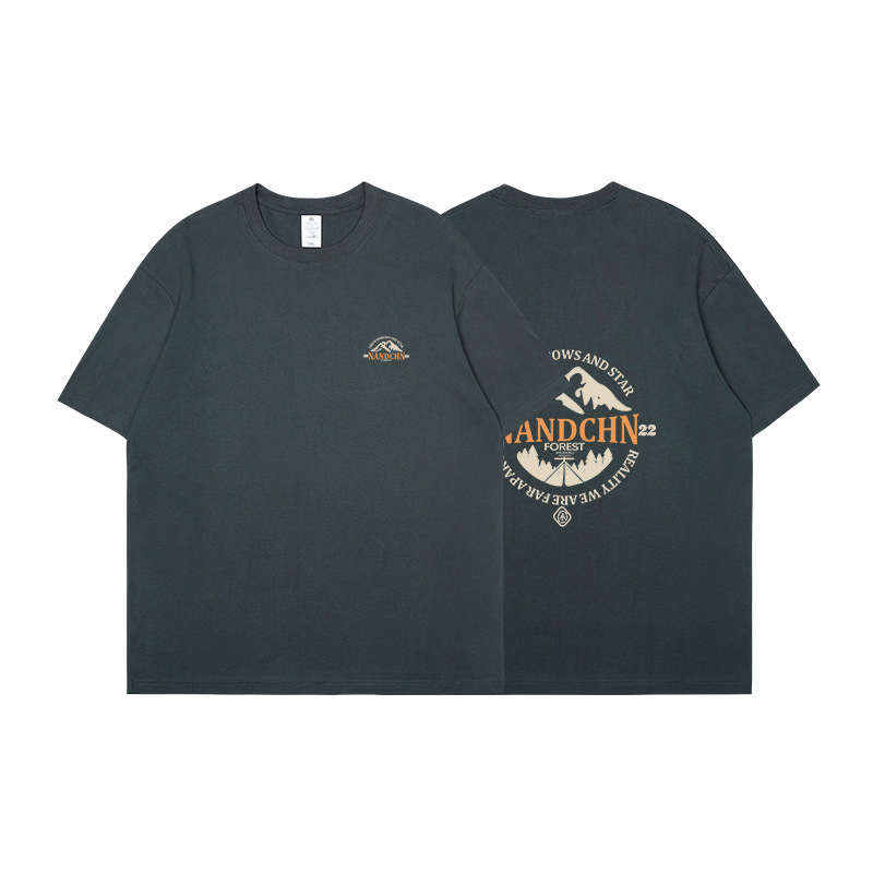 Camisetas personalizadas al por mayor 100% algodón - Camisetas de hombre de alta calidad 5