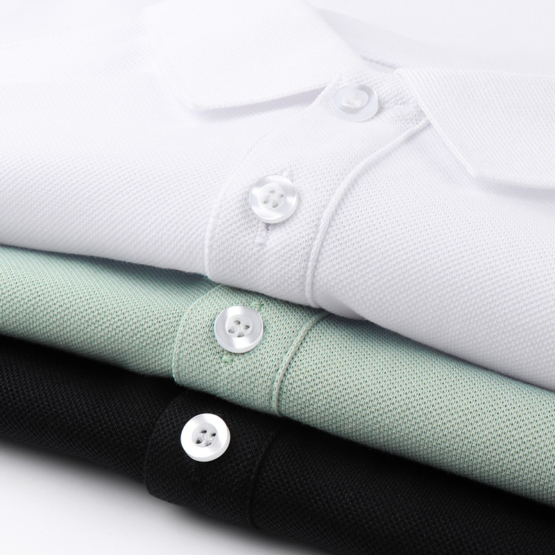 Custom Polo Shirt 100% Cotton Tshirt Clothing Wholesale - Puff Printing 3