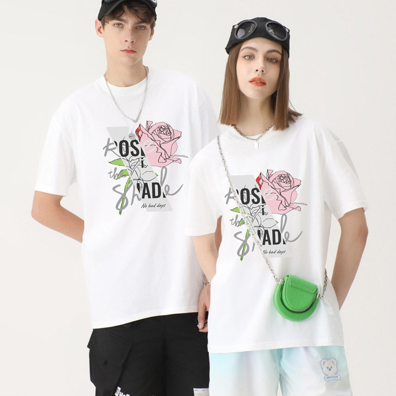 Áo thun unisex bán sỉ theo yêu cầu, thương hiệu riêng của bạn - Áo thun thêu và in. 4