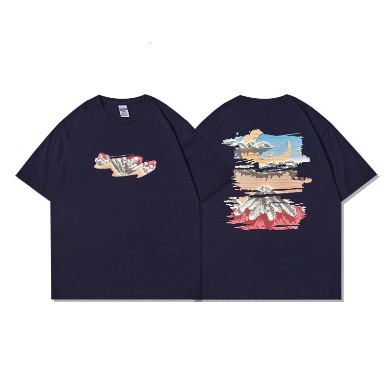 Custom 100% Cotton T-Shirt - Wholesale Men's Round Neck Tee 5