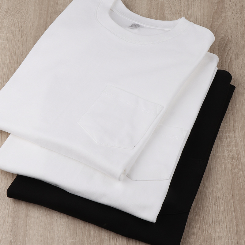 T-shirt di alta qualità con stampa serigrafica personalizzata all'ingrosso da 270 g - Abbigliamento in cotone ricamato 5