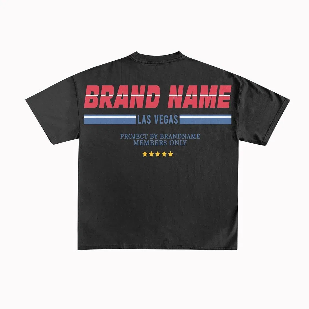 เสื้อยืดคอกลมผ้าฝ้ายออร์แกนิกสีสันสดใส - เสื้อยืดลำลองสำหรับผู้ชายขายส่ง 5