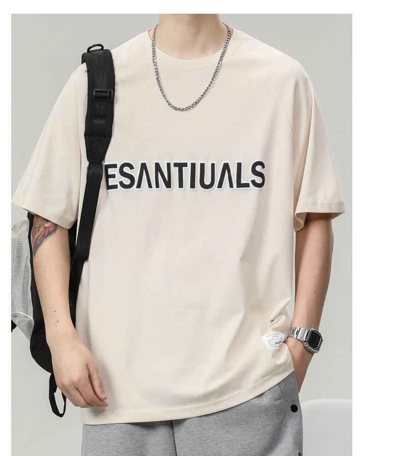 Black Screen Printed 100% Cotton Heavyweight T Shirt for Men - Bella Canvas Bamboo 5
