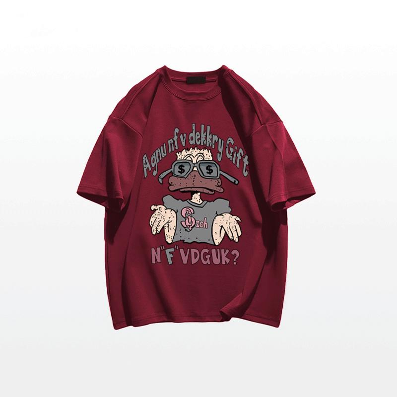 Custom Logo T Shirts High Quality Silk Screen Printing Men's Prices 5