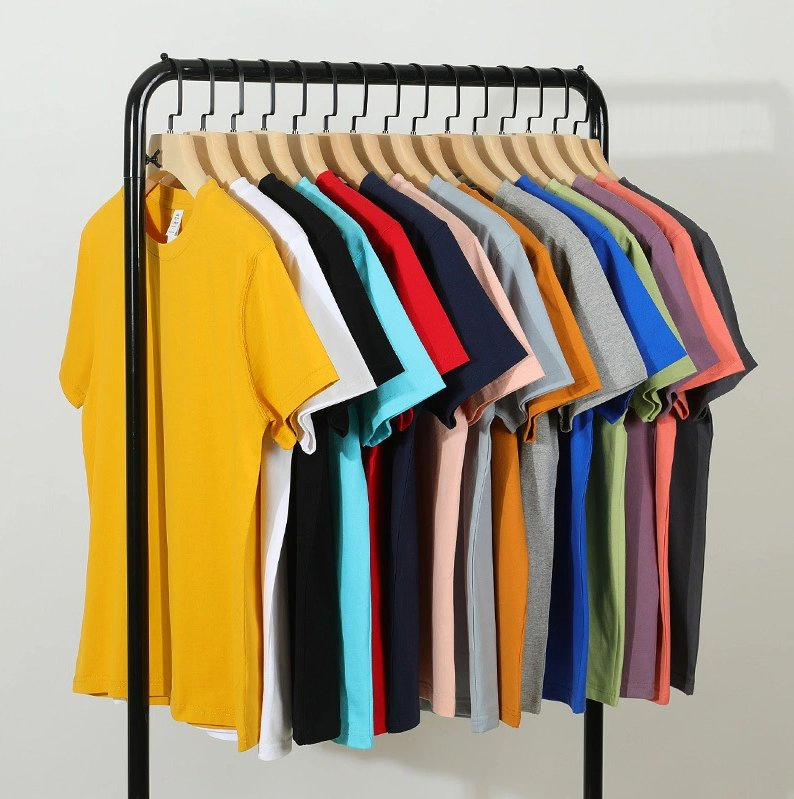T-shirt graphique personnalisé pour homme en coton - T-shirt uni 100 % de qualité 4
