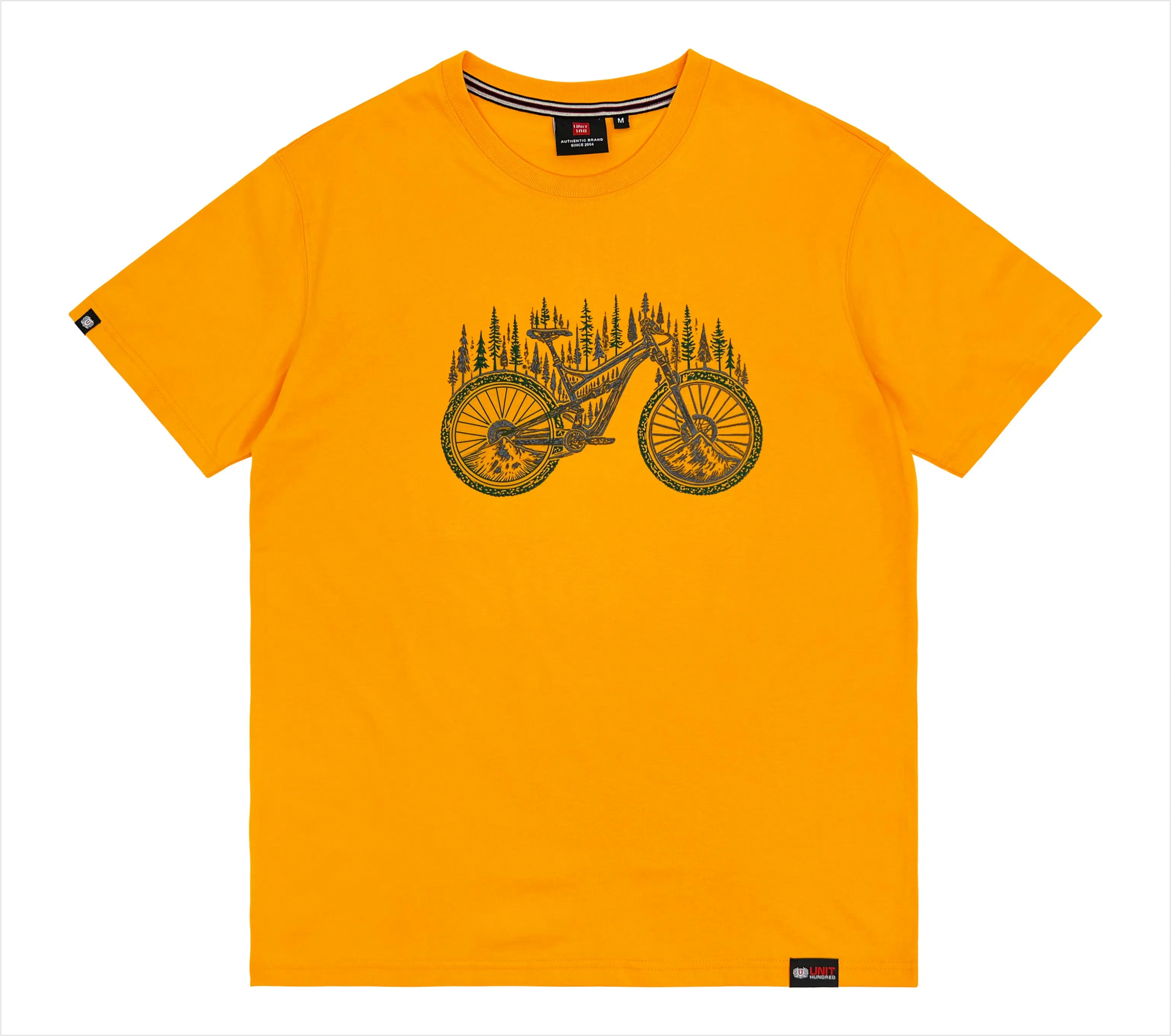 Custom 100% Cotton Men's Wholesale Plus Size Graphic T-Shirt 2