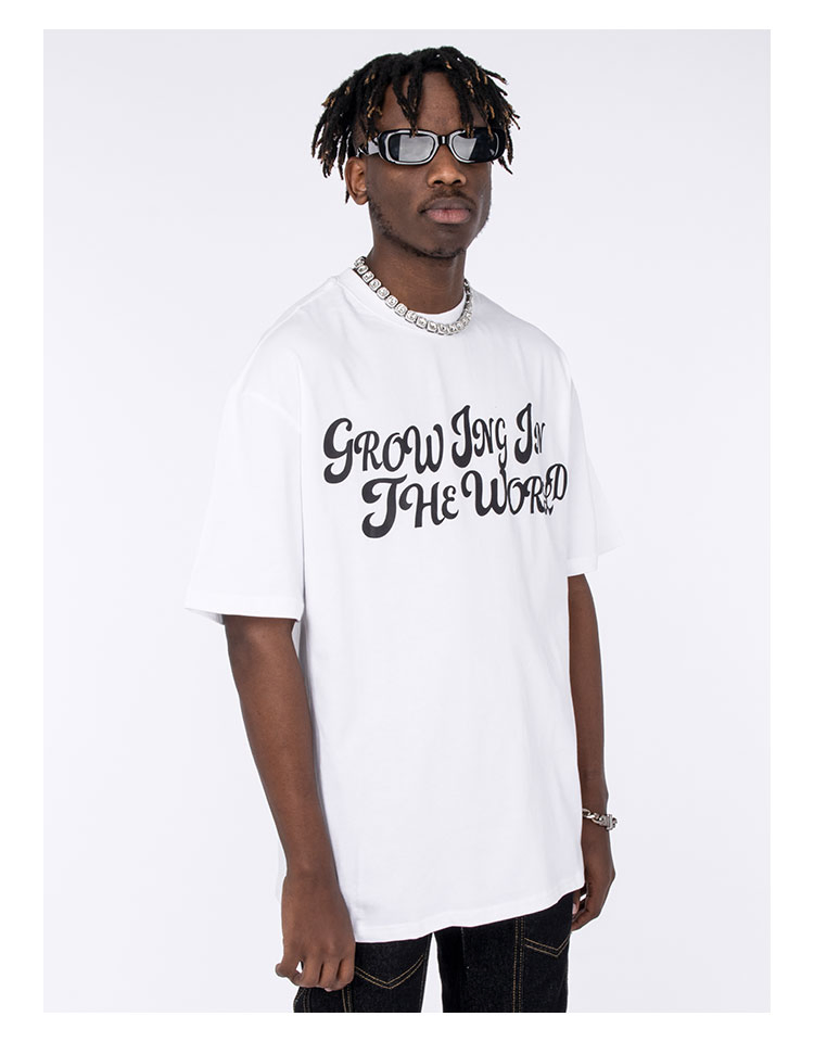 Custom Logo T Shirt Embroidery Screen Printing & Embossing - Wholesale Cotton Tee 3