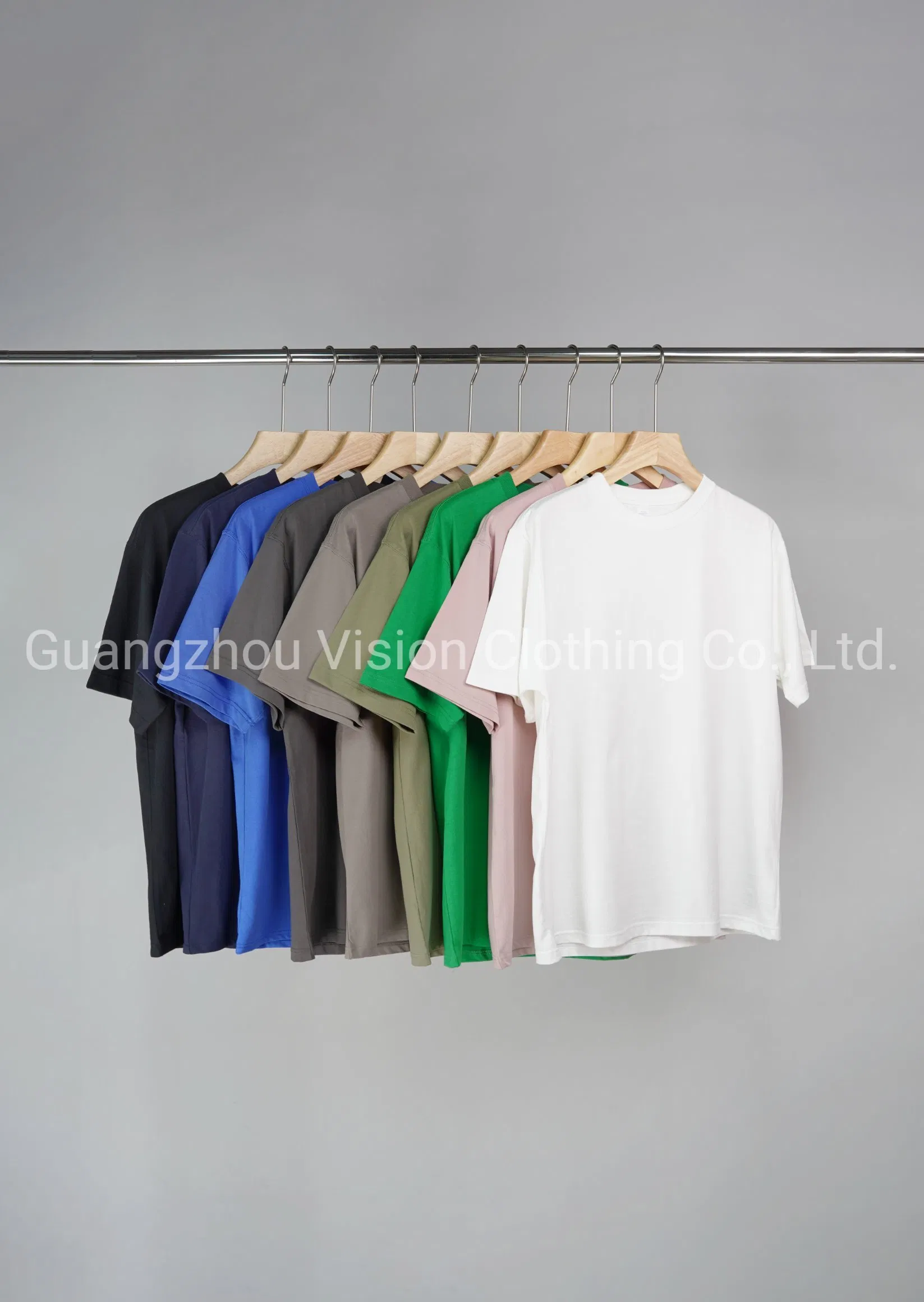 T-shirts en coton pour hommes avec logo imprimé, fabrication sur mesure, vente directe d'usine 2