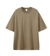 เสื้อยืดสีดำเรียบๆ สำหรับผู้ชาย ผ้าฝ้าย 300 แกรม สไตล์วินเทจ สั่งทำพิเศษ 4