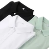 Custom Polo Shirt 100% Cotton Tshirt Clothing Wholesale - Puff Printing 5
