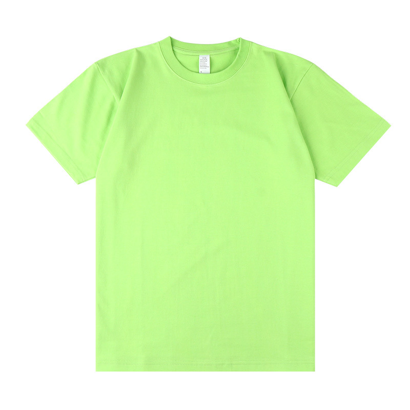 Custom Men's 100% Cotton T-Shirt with Screen Printing and Embroidery 5