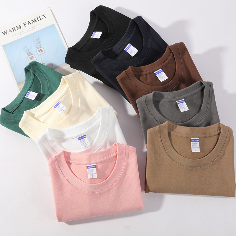 T-shirt personalizzate oversize da uomo in tessuto pesante all'ingrosso - T-shirt personalizzate di alta qualità 2
