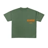 Cotton Logo T-Shirt Printing - Unisex Color Block Tee for Custom Printing 3