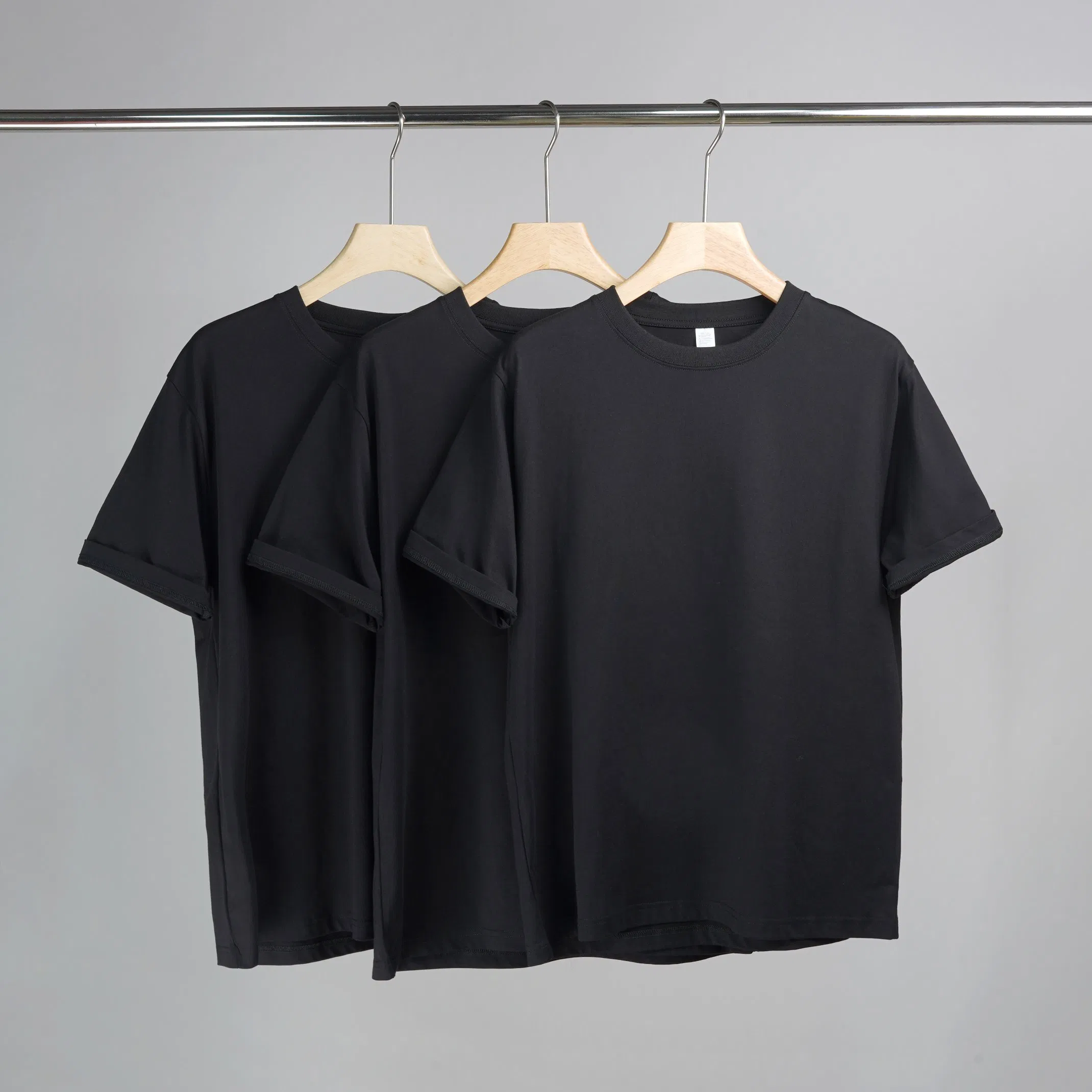 Custom Screen Printed Oversized Blank Men's Cotton Tshirt 3