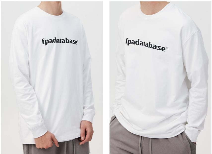 T-shirts en coton graphique 320 g/m² à manches longues et col rond - LSTS015 6