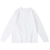Camisetas de algodón de manga larga y cuello redondo de 280 GSM - LSTS008 3