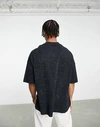 Custom Angel Print Oversized Cotton T-Shirt for Men - Washed Short Sleeve Apparel 5