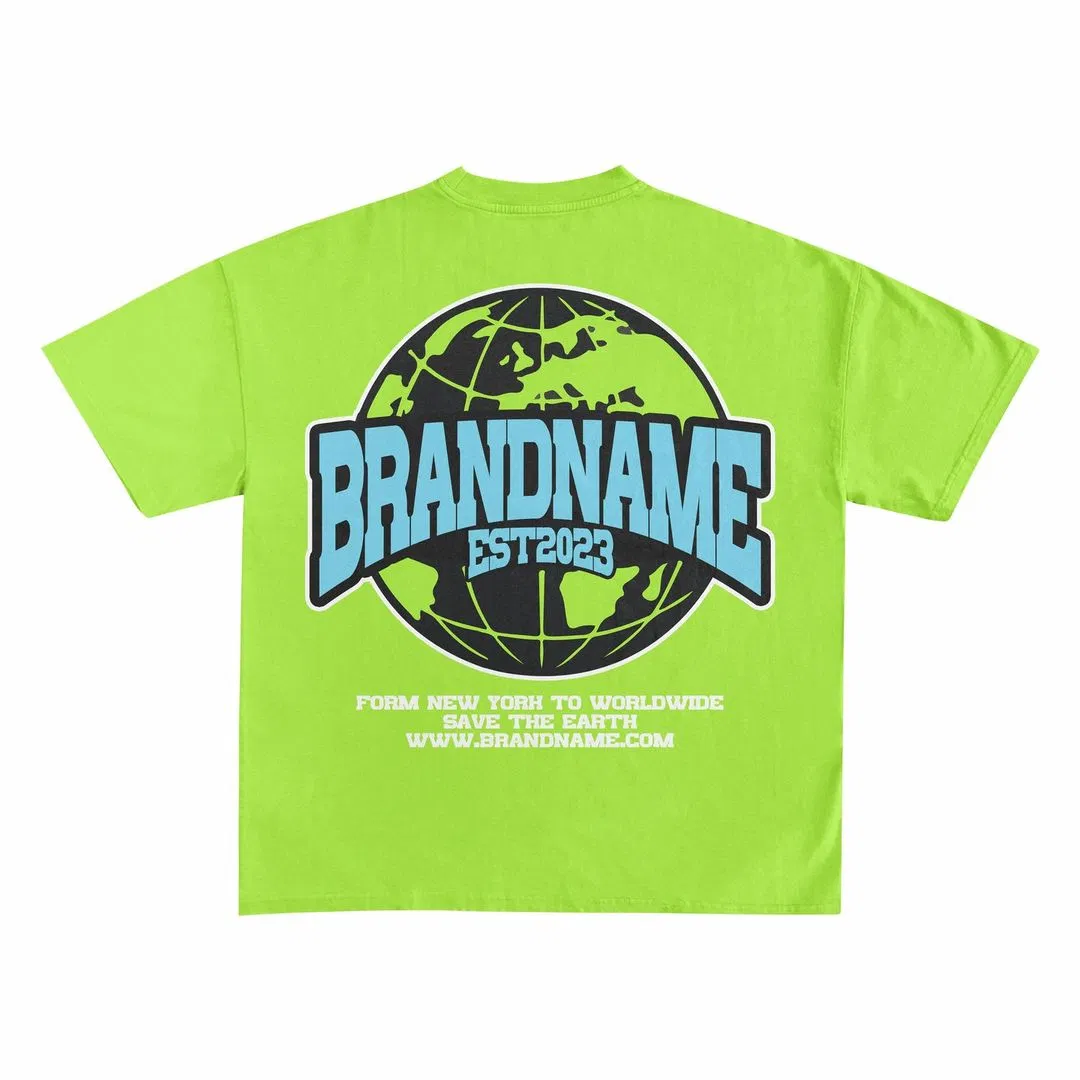 Custom T Shirt Screen Printing Cotton Shirt 6