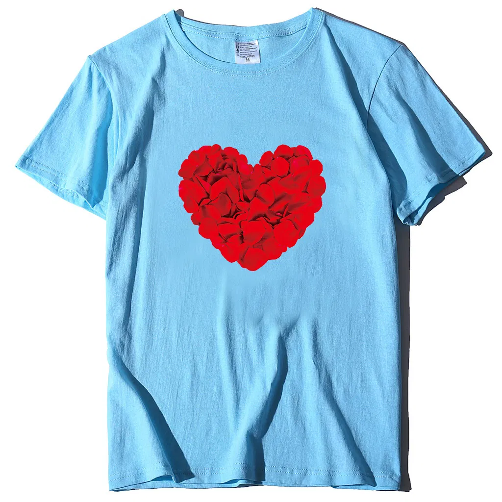 Fabricantes de camisetas personalizadas 100% algodão no atacado - Camisetas estampadas com cores de alta qualidade 3