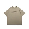 Custom Oversized 100% Cotton White Men's Tee with Luxury Printing 3