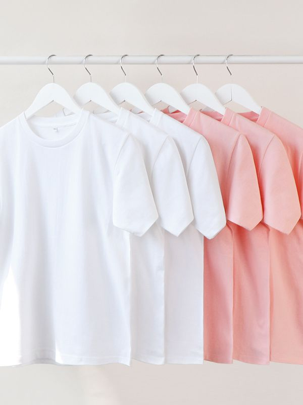 เสื้อยืดผ้าฝ้ายสั่งทำพิเศษ ปักลาย สกรีนซิลิโคน 5