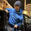 500g Custom Men's Cotton Hoodie Unisex Heavyweight Logo Tracksuit 3