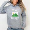 Sweat à capuche unisexe uni personnalisé - Coton de haute qualité XXXXL 2