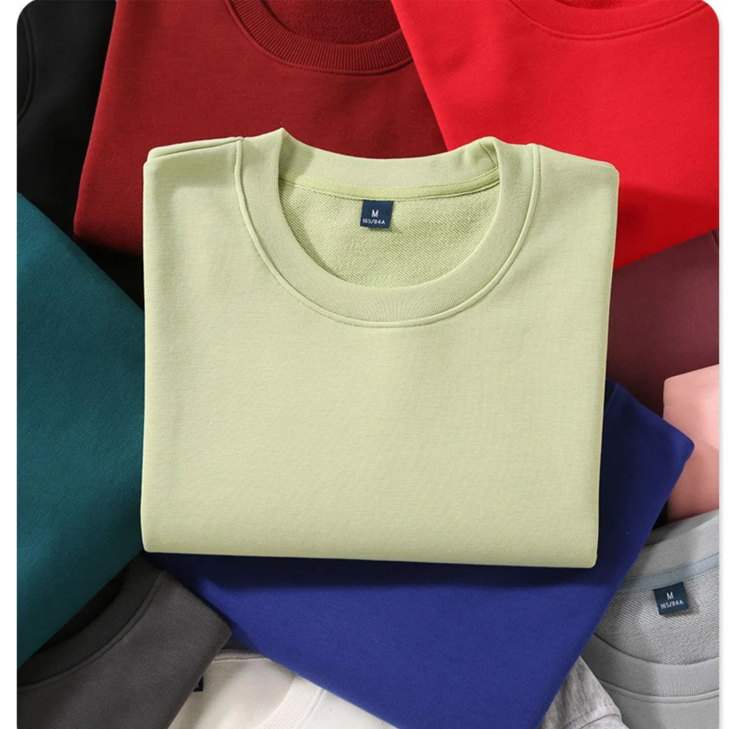 Felpa pesante con logo personalizzato - Felpa con cappuccio vuota da uomo/donna 5