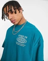 100% Cotton Hip Hop T-shirt Front & Back - Short Sleeve Apparel 3