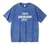 Acid Washed Oversized Plus Size T-Shirt Unisex Drop Shoulder Tee 3