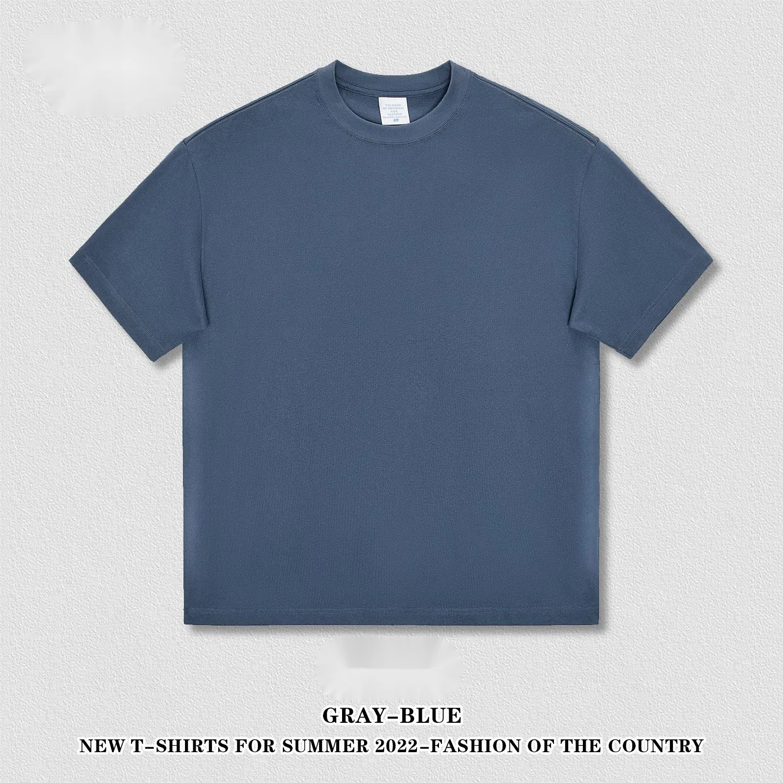 Camiseta oversize personalizada de 270 g, 100 % algodón - Venta al por mayor de ropa 5