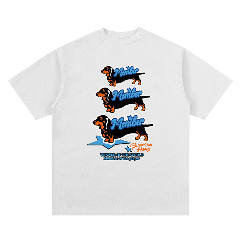 T-shirt d'été vintage personnalisé pour homme - T-shirt à manches courtes et col rond de haute qualité 6