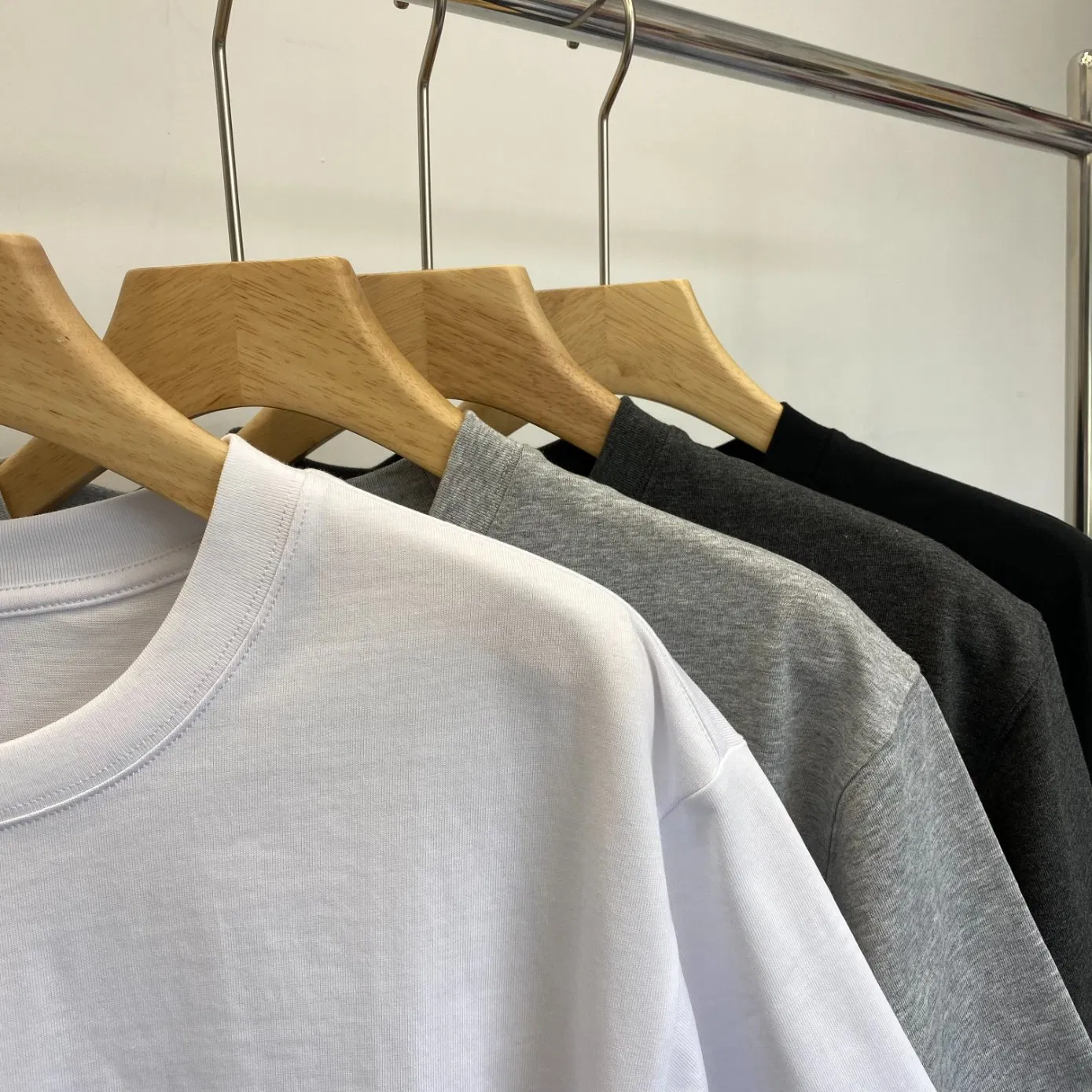Custom Cotton T-Shirt Screen Printing Puff Printing 3