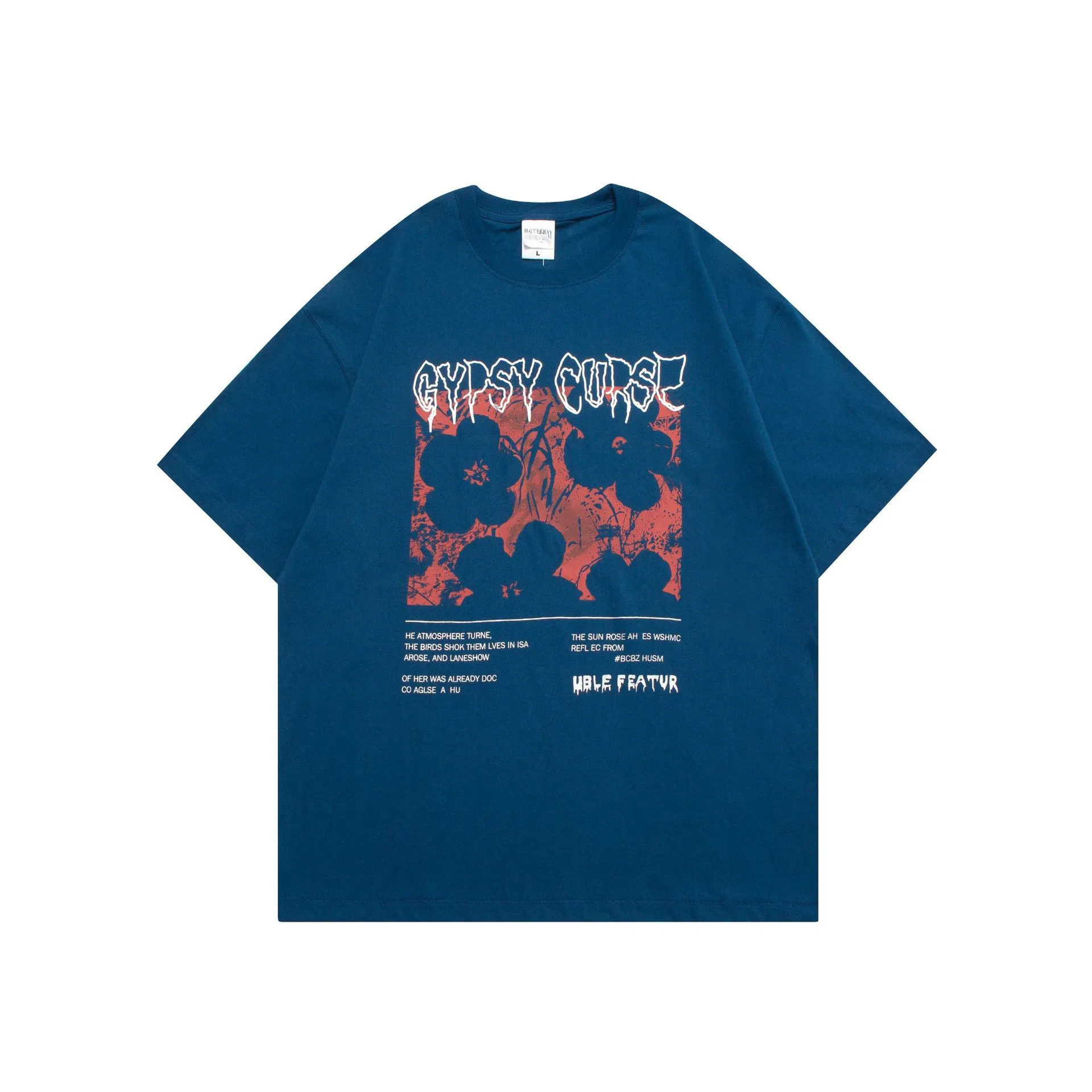 High Quality Custom Oversized Digital Print Men's T-Shirt 4
