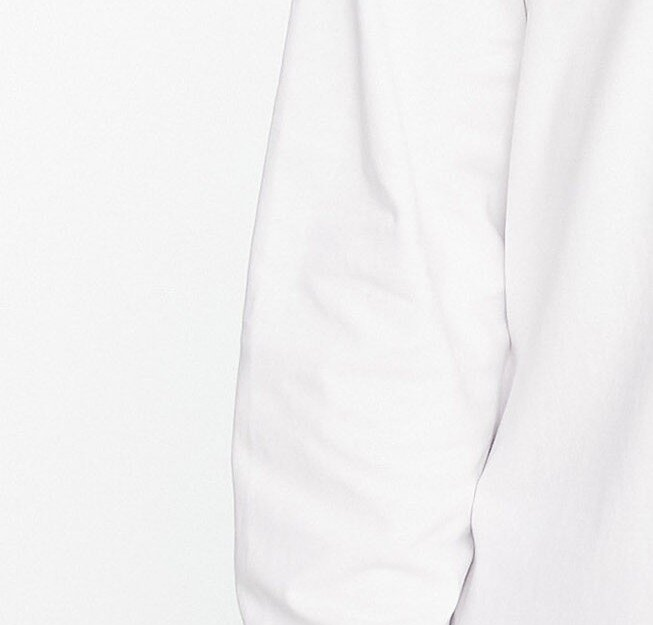 350 GSM グラフィックコットン 長袖クルーネックコットンTシャツ-LSTS012 7