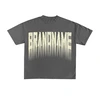 100% Cotton Oversized Men's T-Shirt with Puff Printing 3