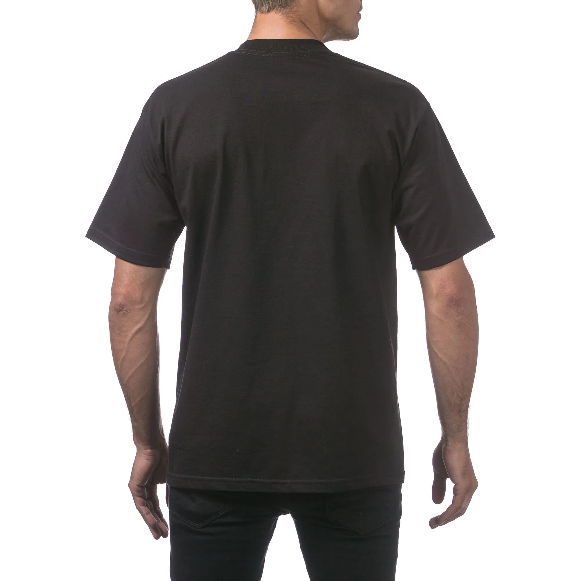 Custom Logo Cotton Oversized Men's T-Shirt - Wholesale Drop Shoulder Tee 5