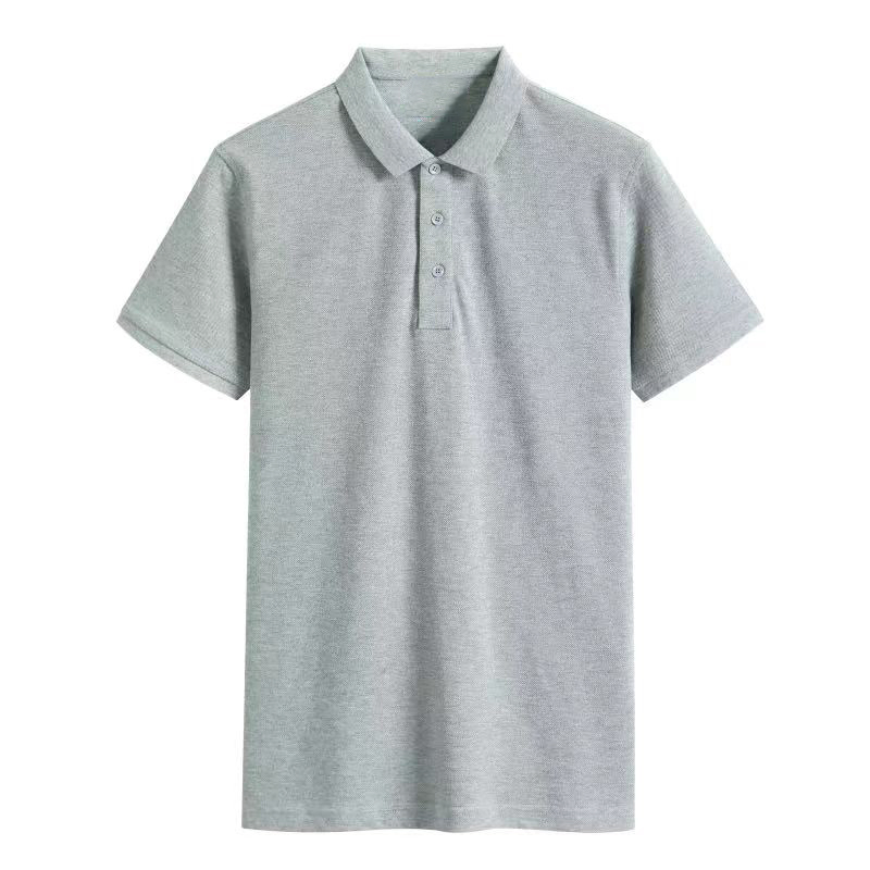 T-shirts de golf en coton brodés personnalisés pour hommes, polos 6