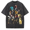 Custom Oversized Acid Wash Logo Tee - Wholesale Cotton T-Shirt for Men 2