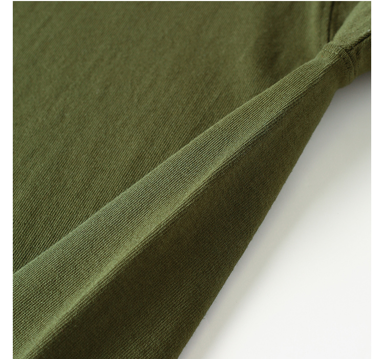 Customized Men's Plain Cotton T-Shirt - Summer Tops Tee 4