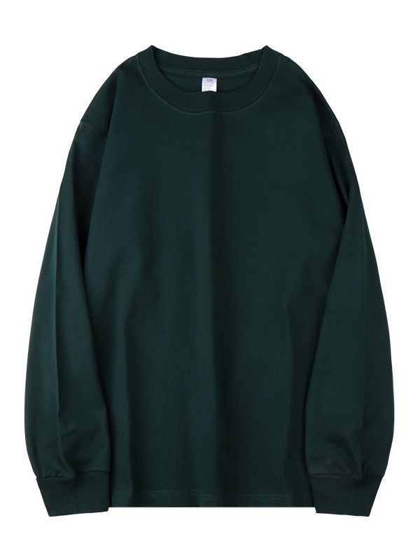 Custom Cotton Screen Printed Long Sleeve T-Shirt 6