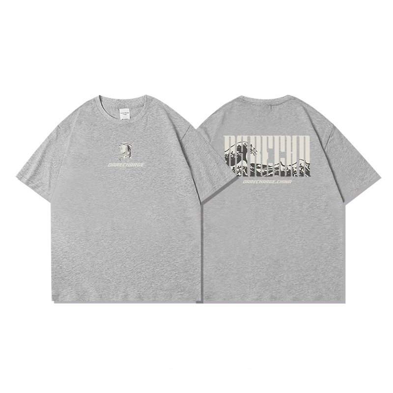 T-shirt oversize personnalisé en coton pour homme - 100 % coton 230 g 2
