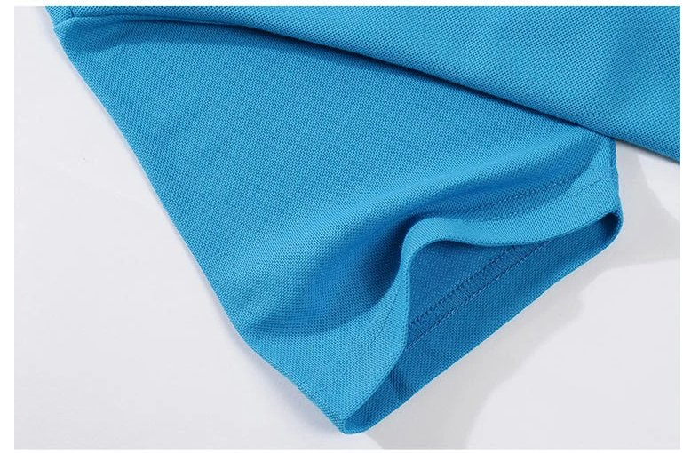 Polo unisexe en polyester et coton, personnalisable en gros avec poche couleur. 6
