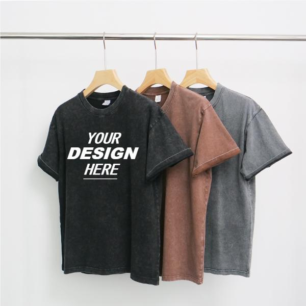 เสื้อยืดโฟมพิมพ์ลายนูนตามสั่ง มีให้เลือกหลายสี 2