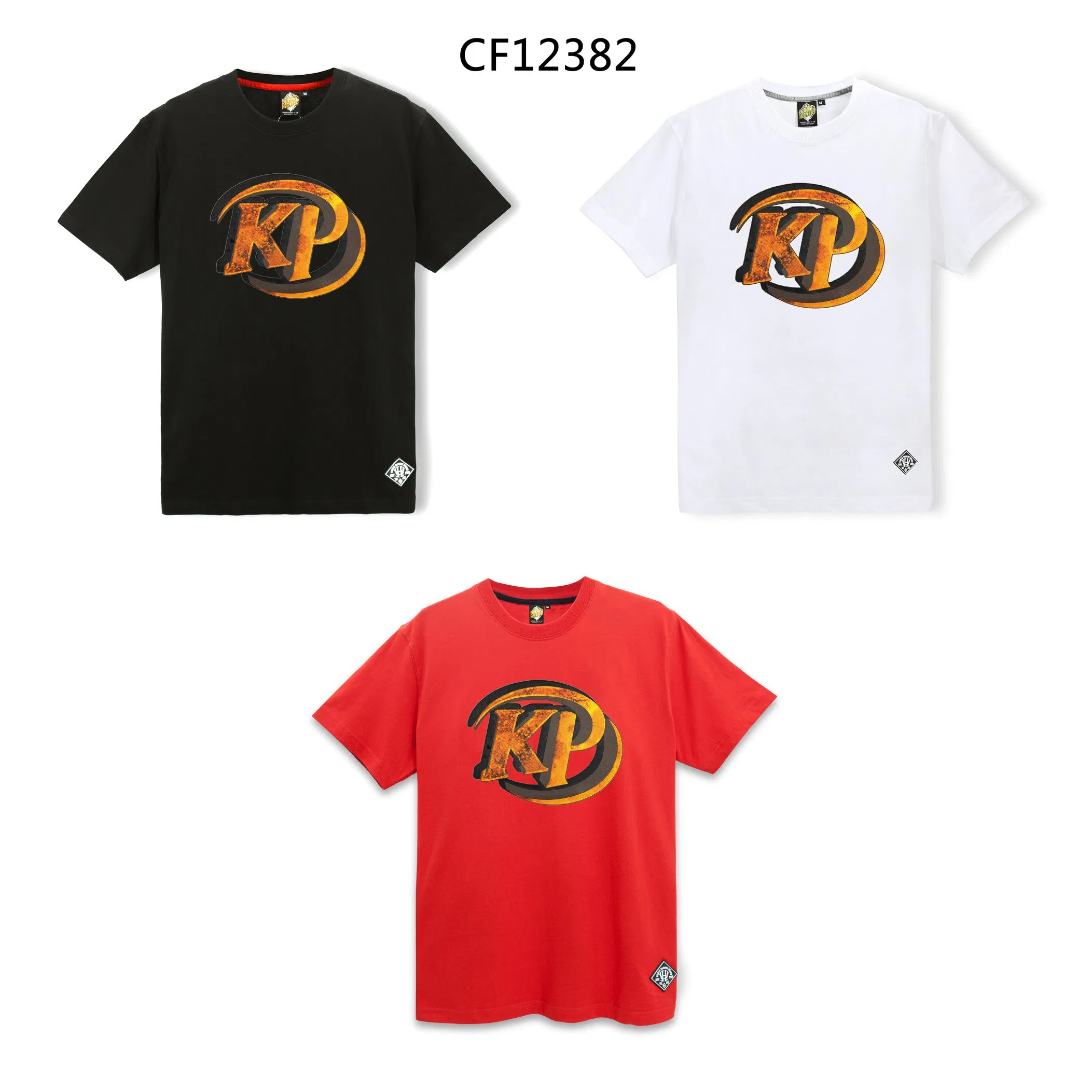 T-shirt oversize in cotone con logo stampato personalizzato per uomo - T-shirt da uomo taglie forti 2