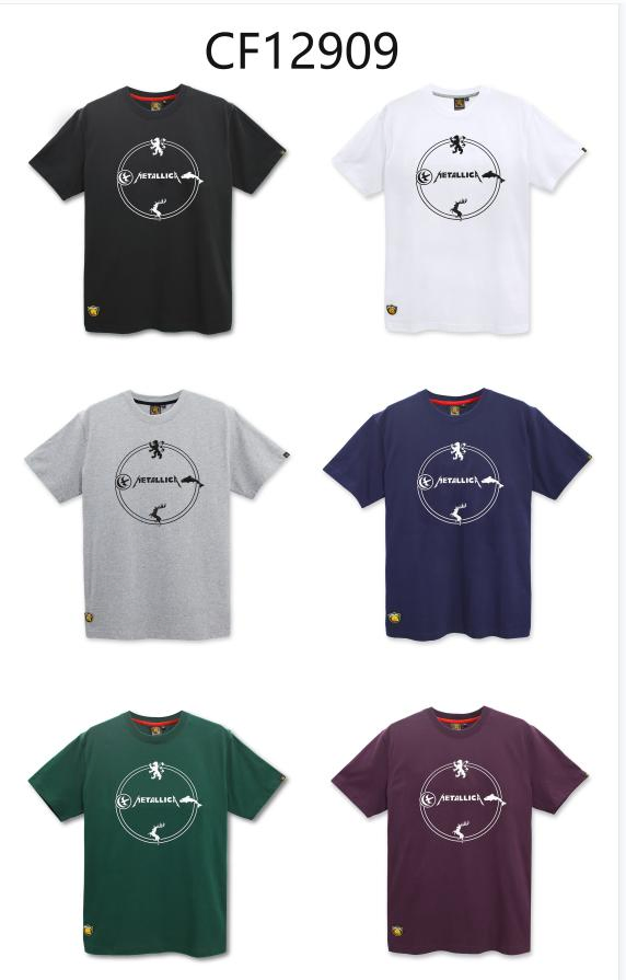 Custom Black Printed Round Neck Tee Shirt - Men's T-Shirt 2