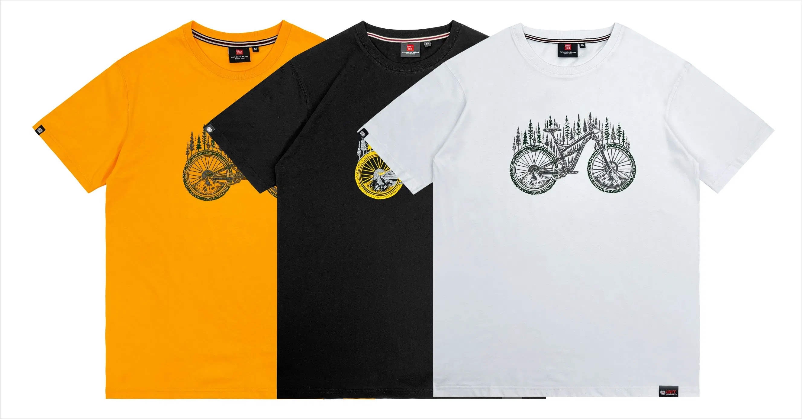 Custom 100% Cotton Men's Wholesale Plus Size Graphic T-Shirt 5