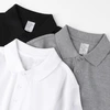 Wholesale 100% Cotton Polo T-Shirt with Puff Printing - Custom T Shirt Price 6